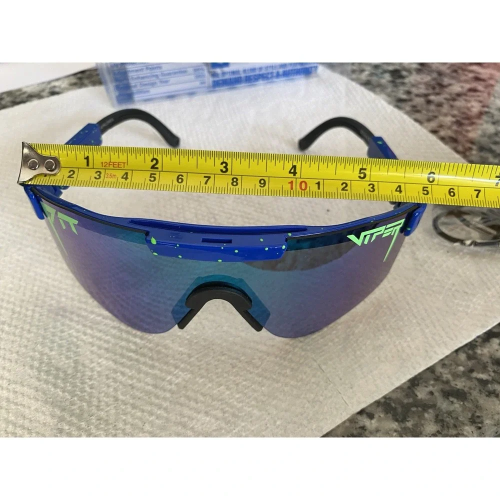 Authentic Pit Viper The Leonardo Polarized Sunglasses, New With Case